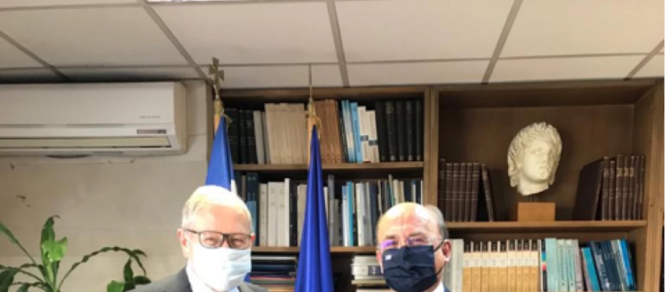 Συνάντηση Γ.Ζαββού - Κ.Ρέγκλινγκ για το τραπεζικό σύστημα και τις πρωτοβουλίες της κυβέρνησης